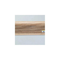 Плинтус с центральной планкой IDEAL Классик 55 мм, 2.2 м, 203 дуб беленый К-П55п 203 дуб БЛН