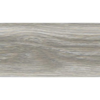 Напольный плинтус с центральной планкой IDEAL Классик 70 мм, 2.2 м, 253 ясень серый К-П70п 253