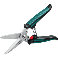 Многофункциональные прямые технические ножницы KRAFTOOL Alligator 200 мм 23201