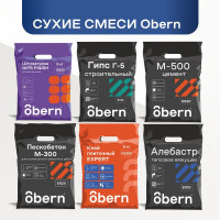 Штукатурка гипсовая Obern GIPSPUTZ 5 кг 24084