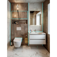 Герметик-затирка для швов KUDO HOME силиконовый санитарный, жасмин RAL 9001 KSK-171