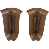 Наружный угол для плинтуса IDEAL Классик 55 мм, 292 орех миланский К-П55-Нк-Ф2 292 ОРХ МИЛ