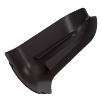 Наружный угол для плинтуса IDEAL Классик 55 мм, 303 венге темный К-П55-Нк-Ф2 303 ВНГ ТЕМ