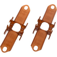 Наружный угол для плинтуса IDEAL Классик 55 мм, 303 венге темный К-П55-Нк-Ф2 303 ВНГ ТЕМ