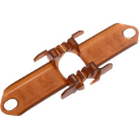 Наружный угол для плинтуса IDEAL Классик 55 мм, 303 венге темный К-П55-Нк-Ф2 303 ВНГ ТЕМ