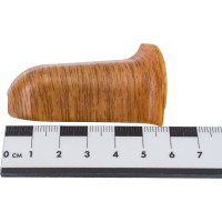 Наружный угол для плинтуса IDEAL Классик 55 мм, 217 дуб темный К-П55-Нк-Ф2 217 дуб ТЕМ