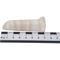 Наружный угол для плинтуса IDEAL Классик 70 мм, 267 клен белый К-П70-Нк-Ф2 267 КЛН БЕЛ