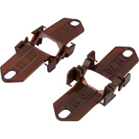 Наружный угол для плинтуса IDEAL Классик 70 мм, 252 ясень белый К-П70-Нк-Ф2 252 ЯСН БЕЛ