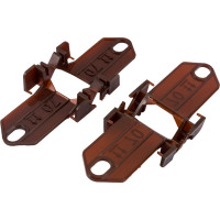 Наружный угол для плинтуса IDEAL Классик 70 мм, 303 венге темный К-П70-Нк-Ф2 303 ВНГ ТЕМ