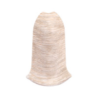 Наружный угол для плинтуса IDEAL Классик 55 мм, 230 дуб айсберг К-П55-Нк-Ф2 230 дуб АЙС