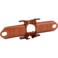 Наружный угол для плинтуса IDEAL Классик 55 мм, 203 дуб беленый К-П55-Нк-Ф2 203 дуб БЛН