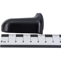 Наружный угол для плинтуса IDEAL Классик 55 мм, 007 черный К-П55-Нк-Ф2 007 ЧЕР