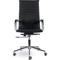 Офисное кресло BRABIX PREMIUM "Intense EX-531", экокожа, хром, черное, 532540