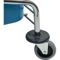 Уборочная тележка BRABIX 2 съемных ведра по 25 л, механический отжим, корзина Турция 607903