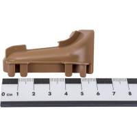 Внутренний угол для плинтуса IDEAL Классик 55 мм, 291 орех К-П55-В-Ф2 291 ОРХ