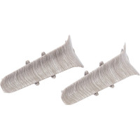 Внутренний угол для плинтуса IDEAL Классик 85 мм, 253 ясень серый К-П85-В-Ф2 253 ЯСН СЕР