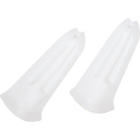 Наружный угол для плинтуса IDEAL Классик 85 мм, 252 ясень белый К-П85-Нк-Ф2 252 ЯСН БЕЛ