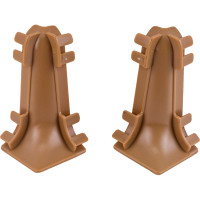 Внутренний угол для плинтуса IDEAL Классик 55 мм, 281 палисандр К-П55-В-Ф2 281 ПЛС