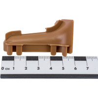 Внутренний угол для плинтуса IDEAL Классик 55 мм, 281 палисандр К-П55-В-Ф2 281 ПЛС