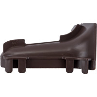 Внутренний угол для плинтуса IDEAL Классик 55 мм, 303 венге темный К-П55-В-Ф2 303 ВНГ ТЕМ