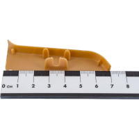 Торцевые заглушки для плинтуса IDEAL Классик 70 мм, 217 дуб темный К-П70-Тп-Ф1 217 дуб ТЕМ