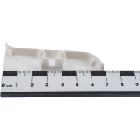 Торцевые заглушки для плинтуса IDEAL Классик 70 мм, 267 клен белый К-П70-Тп-Ф1 267 КЛН БЕЛ