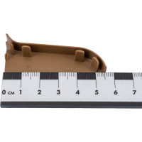 Торцевые заглушки для плинтуса IDEAL Классик 55 мм, 291 орех К-П55-Тп-Ф1 291 ОРХ