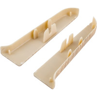 Торцевые заглушки для плинтуса IDEAL Классик 85 мм, 213 дуб северный К-П85-Тп-Ф1 213 дуб СЕВ