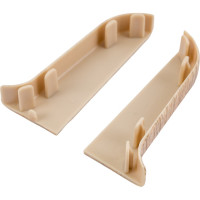 Торцевые заглушки для плинтуса IDEAL Классик 55 мм, 213 дуб северный К-П55-Тп-Ф1 213 дуб СЕВ