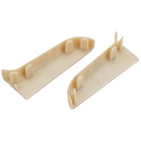 Торцевые заглушки для плинтуса IDEAL Классик 55 мм, 263 клен северный К-П55-Тп-Ф1 263 КЛН СЕВ