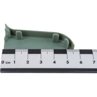 Торцевые заглушки для плинтуса IDEAL Классик 55 мм, 027 зеленый К-П55-Тп-Ф1 027 ЗЕЛ