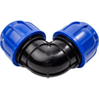 Угол ПНД 63-63 мм, 90 градусов Boutte 1649281