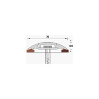 Порог с монтажным каналом IDEAL 36 мм, 0.9 м, 216 дуб сафари, 1 шт. ПМК36-0,9 216 дуб СФР