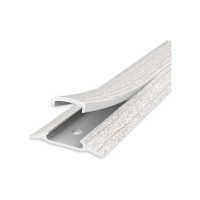 Порог с монтажным каналом IDEAL 36 мм, 1.6 м, 253 ясень серый, 1 шт. ПМК36-1,6 253 ЯСН СЕР