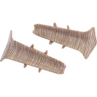 Внутренний угол для плинтуса DECONIKA (70 мм; 208 Дуб мокко; 2 шт.) Д-П70-В-Ф2 208 ДУБ МОК