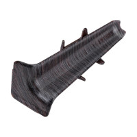 Внутренний угол для плинтуса DECONIKA (85 мм; 303 Венге темный; 2 шт.) Д-П85-В-Ф2 303 ВНГ ТЕМ