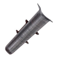 Внутренний угол для плинтуса DECONIKA (85 мм; 303 Венге темный; 2 шт.) Д-П85-В-Ф2 303 ВНГ ТЕМ