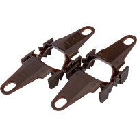 Наружный угол для плинтуса DECONIKA (70 мм; 186 Алюминий; 2 шт.) Д-П70-Нк-Ф2 186 АЛМ