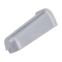 Наружный угол для плинтуса DECONIKA (70 мм; 186 Алюминий; 2 шт.) Д-П70-Нк-Ф2 186 АЛМ