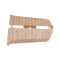 Торцевые заглушки для плинтуса DECONIKA (55 мм; 213 Дуб северный; 2 шт.) Д-П55-Тп-Ф1 213 ДУБ СЕВ