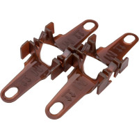 Наружный угол для плинтуса DECONIKA (55 мм; 303 Венге темный; 2 шт.) Д-П55-Нк-Ф2 303 ВНГ ТЕМ