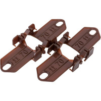 Наружный угол для плинтуса DECONIKA (70 мм; 221 Дуб янтарный; 2 шт.) Д-П70-Нк-Ф2 221 ДУБ ЯНТ