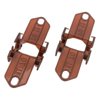 Наружный угол для плинтуса DECONIKA (70 мм; 291 Орех; 2 шт.) Д-П70-Нк-Ф2 291 ОРХ