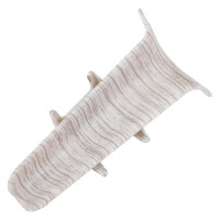 Внутренний угол для плинтуса DECONIKA (70 мм; 253 Ясень серый; 2 шт.) Д-П70-В-Ф2 253 ЯСН СЕР