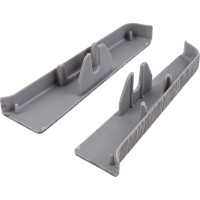 Торцевые заглушки для плинтуса DECONIKA (85 мм; 210 Дуб пепельный; 2 шт.) Д-П85-Тп-Ф1 210 ДУБ ПЕП