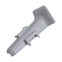 Внутренний угол для плинтуса DECONIKA (70 мм; 186 Алюминий; 2 шт.) Д-П70-В-Ф2 186 АЛМ