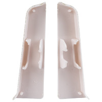 Торцевые заглушки для плинтуса DECONIKA (70 мм; 418 Дуб жемчужный; 2 шт.) Д-П70-Тп-Ф1 418 ДУБ ЖМЧ