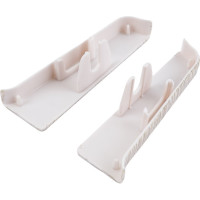 Торцевые заглушки для плинтуса DECONIKA (70 мм; 418 Дуб жемчужный; 2 шт.) Д-П70-Тп-Ф1 418 ДУБ ЖМЧ