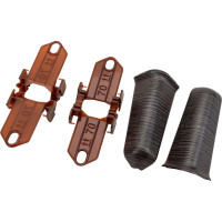 Наружный угол для плинтуса DECONIKA (70 мм; 303 Венге темный; 2 шт.) Д-П70-Нк-Ф2 303 ВНГ ТЕМ