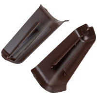 Наружный угол для плинтуса DECONIKA (70 мм; 303 Венге темный; 2 шт.) Д-П70-Нк-Ф2 303 ВНГ ТЕМ